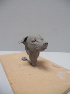 Clay Terrier original by Sarah Coward