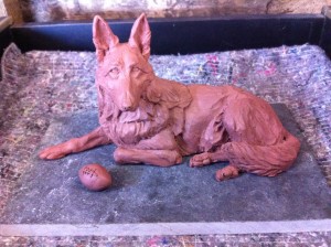 Clay original of Bugsy by Charlie Smith